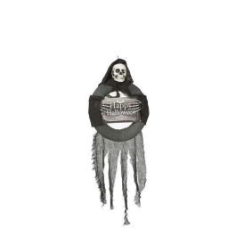 My Other Me Cartel Decoración Halloween con Luz y Sonido 75x33x10 cm, Material PVC-Tejido, Funciona con Pilas