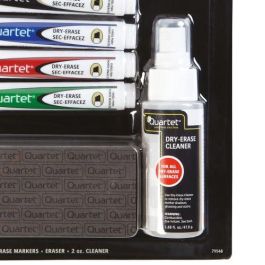 Kit Pizarra Blanca (4 Rotuladores, Borrador, Spray Limpiador) Nobo 1903798 Kit Pizarra Blanca (4 Rotuladores, Borrador, Spray Limpiador) Nobo 1903798