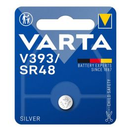 Varta Pila Botón V393 SR48 Óxido de Plata 1.55V Ø7.9 x 5.4 mm 1 unidad blister Precio: 4.49999968. SKU: S7902153