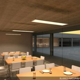 Panel LED Superslim 42W 2650Lm 63Lm/W 6000K 120x30cm Ultra Fino 12mm CRI 80 Marco Aluminio IP25 Ref. HO-PAN120030042W-CW