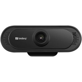 Sandberg USB Webcam 1080P Saver para Reuniones en Línea con Micrófono Estéreo