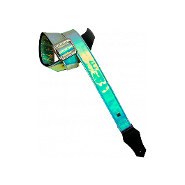 GETM Correa Guitarra Bajo Chrome Sky Nailon Piel Vinilo Ajustable 165cm