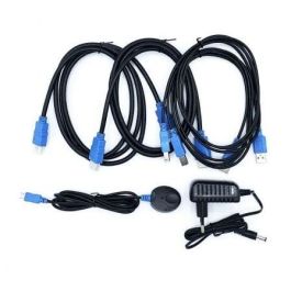 AISENS - CONMUTADOR KVM HDMI 4K@60HZ USB 1U-2PC CON FUENTE ALIMENTACIoN, NEGRO AISENS - CONMUTADOR KVM HDMI 4K@60HZ USB 1U-2PC CON FUENTE ALIMENTACIoN, NEGRO