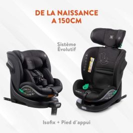 Silla de coche - BABYAUTO - SCUDDA GREY DOBBY - Desde el nacimiento hasta los 12 años - 0-36 kg - I-Size - ISOFIX - Giratoria 360° - ECE R129 Silla de coche - BABYAUTO - SCUDDA GREY DOBBY - Desde el nacimiento hasta los 12 años - 0-36 kg - I-Size - ISOFIX - Giratoria 360° - ECE R129