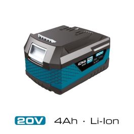 Koma Tools 20v-b4 Bateria Li-ion 20V 4.0Ah Pro Series Compatible One For All Precio: 51.49999943. SKU: S7903576