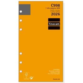 Finocam C998 Recambio Anual Agenda Anillas Classic 609-94x171 mm 1 Día por Página 2026 Precio: 10.95000027. SKU: B1J3NZD5GV