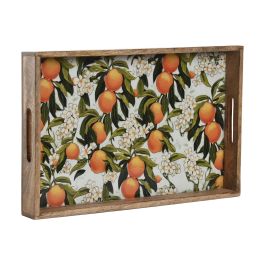 DKD Home Decor Bandeja Tropical Multicolor de Madera de Mango Lacado 43.5 x 27 x 5 cm Apto Lavavajillas Precio: 16.68999948. SKU: B1CEVX2BXE