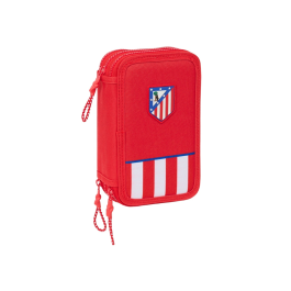 Plumier Triple Atlético Madrid Rojo 12,5 x 19,5 x 5,5 cm 36 Piezas Precio: 21.49999995. SKU: B1B8CJW33Y