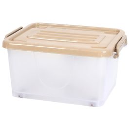 Je cherche une Idee Caja de Orden 17 L con Ruedas y Asas Medidas 38x29x18 cm