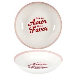 Home Deco Factory Juego de 4 Platos Hondos Dolce Vita Cerámica Diámetro 20 cm