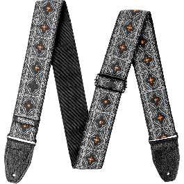 Dunlop Correa Guitarra Bajo Jacquard Riad Diseño Artístico Resistente Cuero