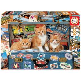 Puzzle 200 gatitos viajeros Puzzle 200 gatitos viajeros
