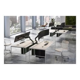 Neomounts NM-D775DX3BLACK Brazo de Monitor para 3 Pantallas 17-27"