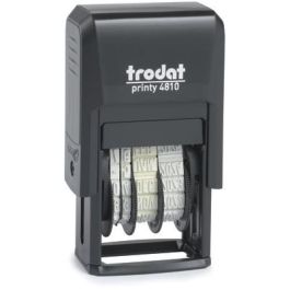 Trodat 4810 Sello de Fecha Autoentintado Printy NL, Tinta Negra, 3.8 x 21 mm Precio: 19.79000012. SKU: B19N9XT9F4