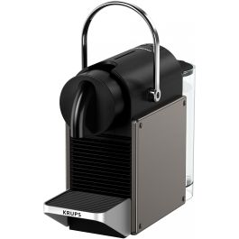 Nespresso Krups XN 306 T Pixie XN306T10 – Cafetera monodosis de cápsulas, 0.7 L, 1260 W, color titanio y negro