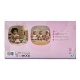 Tachan T00991 Muñeca Bebé de 26 cm, Cuerpo de Plástico Resistente, Ropita y Accesorios. Modelos Surtidos, +2 años