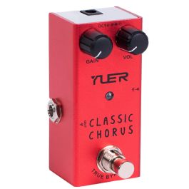 YUER Classic Chorus Pedal de Efectos para Guitarra, Chorus Nítido y Transparente, Sonido de 12 Cuerdas con Cuerpo, Carcasa de Aleación de Aluminio Precio: 25.4999998. SKU: B1226WVBMS