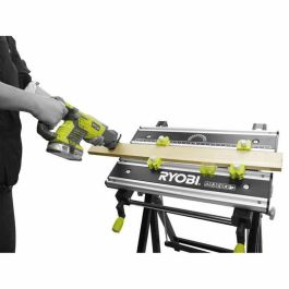 RYOBI Banco de trabajo plegable, ajustable y giratorio RWB03 con carga máxima de 100 kg