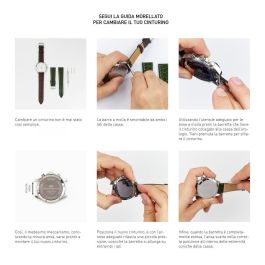 Correa para Reloj Morellato A01X4434B09019CR24 24 mm