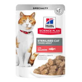 Hill'S Hsp Feline Sterilised Salmon Pouch Caja 12x85 gr Precio: 22.7900002. SKU: B13E8TV3EY