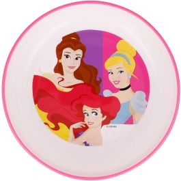 Principesse CZ11287 Cuenco Premium Bicolor Antideslizante con Gráficos Oficiales Disney