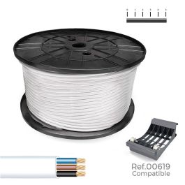 Sediles Manguera Plana 48v 3x1.00 mm² Blanca 300m Bobina Grande Precio: 288.49999992. SKU: B1DZGECHKX