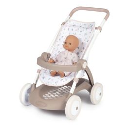 Baby Nurse Cochecito para Muñecas con Mango de 58 cm y Arco de Seguridad. Ideal para Niños +18 Meses.