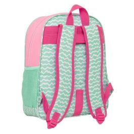 Safta Mochila Junior Adapt.Carro Stitch "Ice Cream" 32x38x12 cm