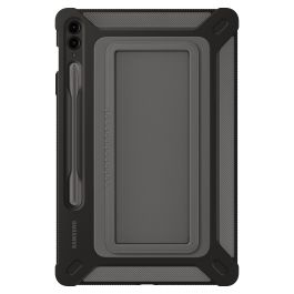 Samsung EF-RX610 Funda Outdoor para Galaxy Tab S9 FE+ Color Negro Resistente a Golpes y Rayones 27,7 cm 10.9"