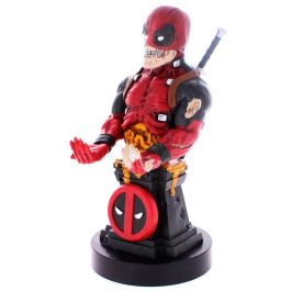 EXQUISITE GAMING Cable Guy Deadpool Zombie Marvel Soporte de Figura 20cm para Mandos y Móviles