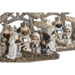 Belén de Navidad DKD Home Decor Azul Blanco Marrón Resina 20 x 7 x 17,5 cm (2 Unidades) Belén de Navidad DKD Home Decor Azul Blanco Marrón Resina 20 x 7 x 17,5 cm (2 Unidades)