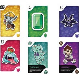 Wigetta Juego de Cartas Y Las Gemas Mágicas de Willyrex y Vegetta777