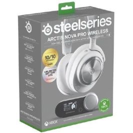 Auriculares inalámbricos para juegos - STEELSERIES - Arctis Nova Pro X - Blanco