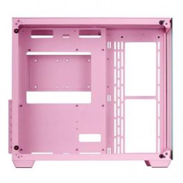 Mars Gaming MCV4P Caja Gaming Custom Premium XXL E-ATX con Cristal Templado Continua sin Marco Doble Cámara Edición Custom Rosa