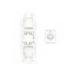 WP WPC-KEY-6UP-TL/W Conector RJ45 Cat6 Blanco ABS para cable 26/22 AWG -40~68°C Certificado ISO/IEC