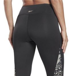 Mallas Deportivas de Mujer Reebok Negro