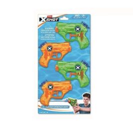 Pistolas de agua pack 4 ud. x-shot nano drencher