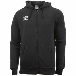 Sudadera con Capucha Hombre Umbro THROUGH SMALL LOGO Negro Precio: 39.49999988. SKU: S2021952