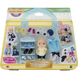 Sylvanian Families Maleta de Moda de Hermana Mayor Perro Caramelo con Estante para Zapatos y Ropa, Juego de Rol para Niños +3 Años Precio: 38.50000022. SKU: B17VFQPMFP