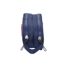 Portatodo Doble Benetton Flag Azul marino 21 x 8 x 6 cm