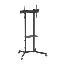 AISENS - SOPORTE DE SUELO ECO CON RUEDA, BANDEJA PARA DVD PARA MONITOR/TV 45KG DE 37-70, NEGRO Precio: 59.50000034. SKU: B13QL2M5EN