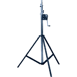 Quiklok Soporte de Luces con Ajuste Manual (175 - 400 cm) de Acero Plegable, Carga Máxima 85 kg