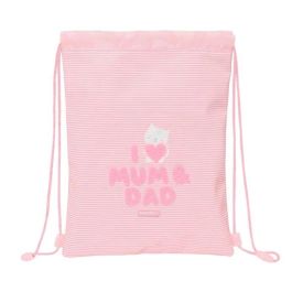 Bolsa Mochila con Cuerdas Safta Love Rosa (26 x 34 x 1 cm) Precio: 7.79000057. SKU: S4307517