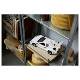 LEGO Icons Lamborghini Countach 5000 Quattrovalvole 10318 - Juego de Construcción de 1506 Piezas para Adultos