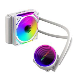 Keep Out XWC-120W Kit Refrigeración Líquida AIO 120mm ARGB Blanco para Intel LGA 115X/1200/1700 y AMD AM4/AM5 Precio: 49.50000011. SKU: B1APZN9BB3