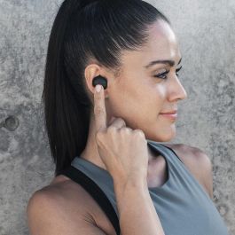 JLab JBuds Air Auriculares In-Ear True Wireless (TWS) con Bluetooth 5.0 para Música Negro