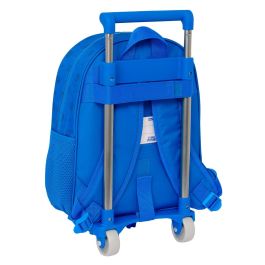 Mochila Escolar con Ruedas Super Mario Play Azul Rojo 28 x 34 x 10 cm Mochila Escolar con Ruedas Super Mario Play Azul Rojo 28 x 34 x 10 cm