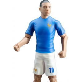 Megableu Figura Articulada Mbappé Número 10 de la Selección de Francia, 20 cm, Idioma Francés (MEG3760046781918)