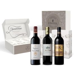 Margaux Wine Discovery Box: Confidencias de Prieuré Lichine - Le Kid d'Arsac - Brio de Cantenac Brown