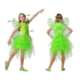 Disfraz Hada Verde Claro Niña Infantil 7-9 Años Disfraz Hada Verde Claro Niña Infantil 7-9 Años